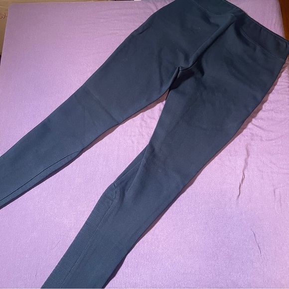Abercrombie & Fitch Moto Zipper Ponte Leggings Pants Black - Size XS Equestrian - Picture 4 of 6